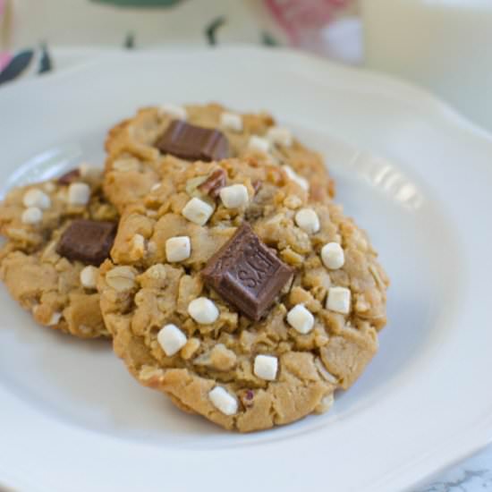 S’mores Monster Cookies