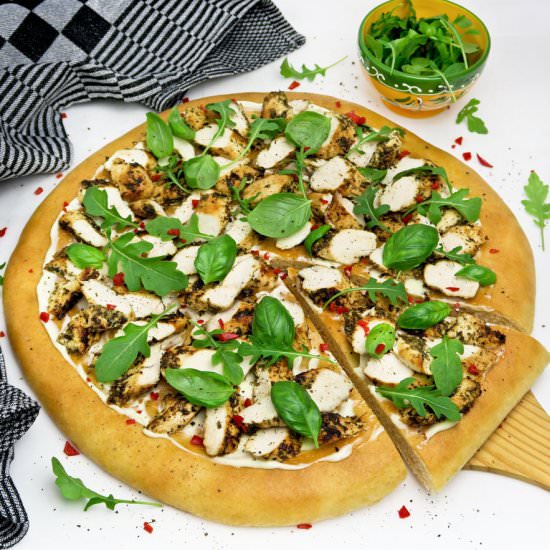 Chicken focaccia sandwich