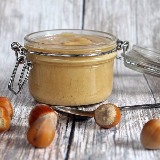 Homemade Hazelnut Butter