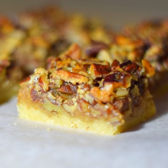 Maple Pecan Pie Bars