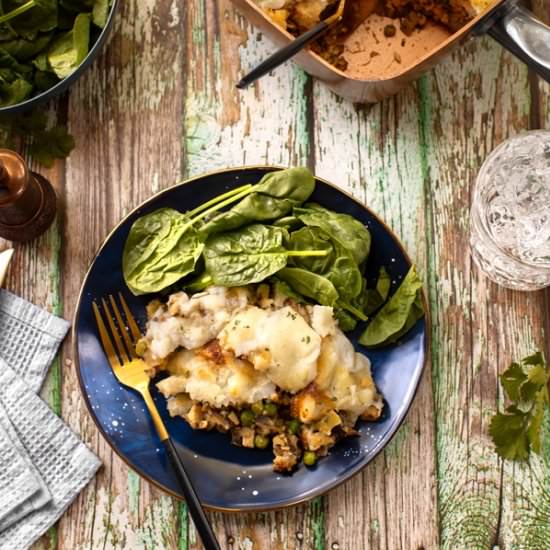 Meatless Mushroom Forager’s Pie