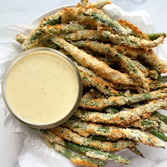 Air Fryer Green Bean Fries