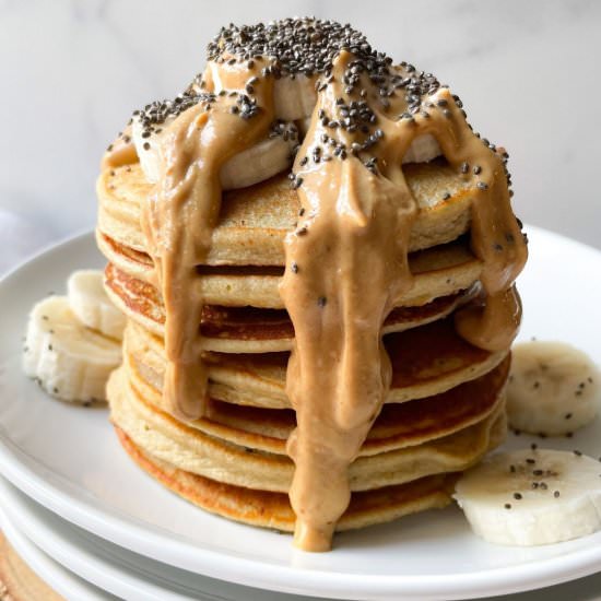 Protein Banana Pancakes with Oats