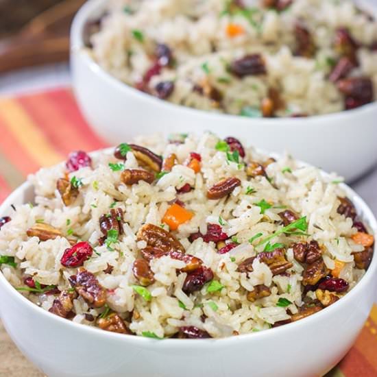 Pecan Rice Pilaf
