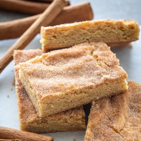 Snickerdoodle Bars