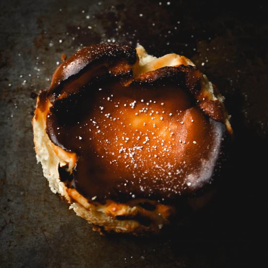 Mini Basque cheesecake