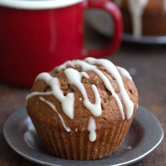 Keto Gingerbread Muffins