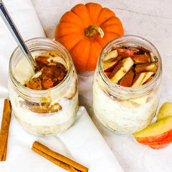 Apple Cinnamon Overnight Oats Parfa