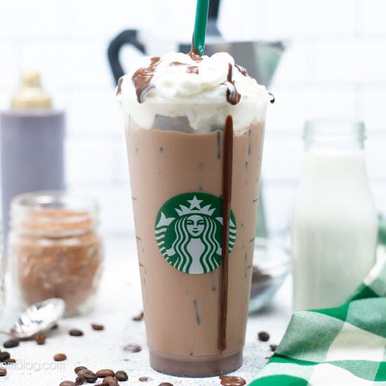 Copycat Starbucks Iced Skinny Mocha