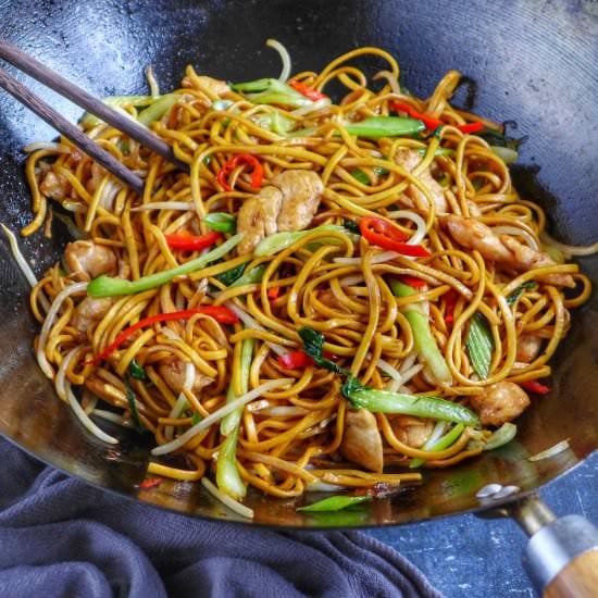 Chicken chow mein