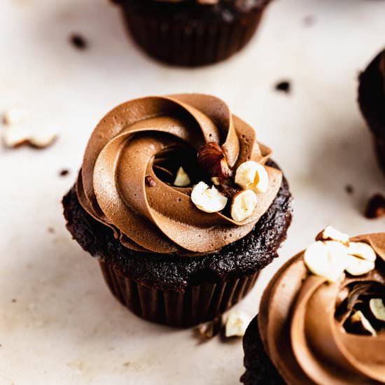 Nutella Cupcakes