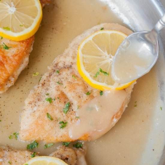 lemon butter chicken