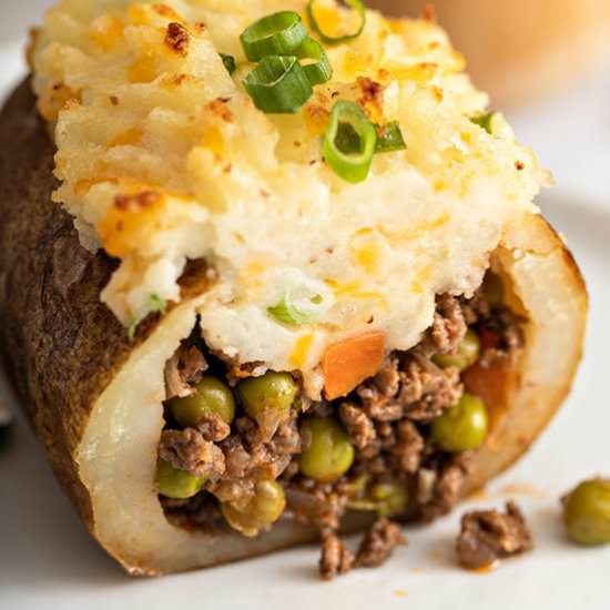 Shepherd’s Pie Twice Baked Potatoes