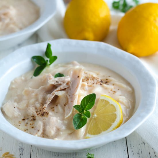 Greek Lemon Chicken Soup