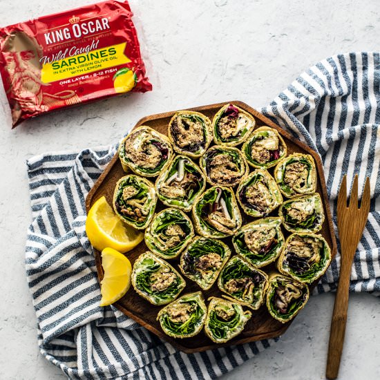 Lemon & Dill Pinwheel Sandwiches
