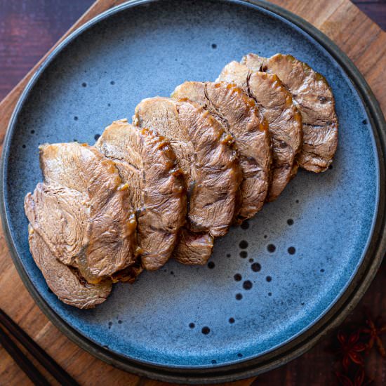 soy braised beef
