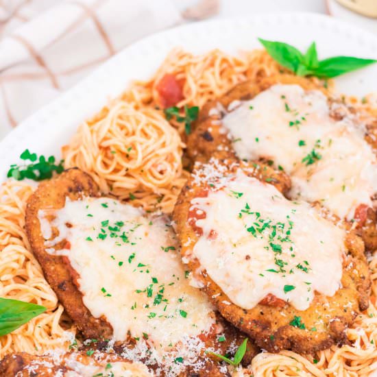 Crispy Chicken Parmesan