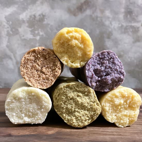 Shortbread Cookie dough – 6 Ways