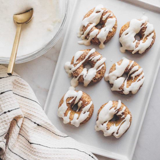 Keto Pumpkin Spice Donuts