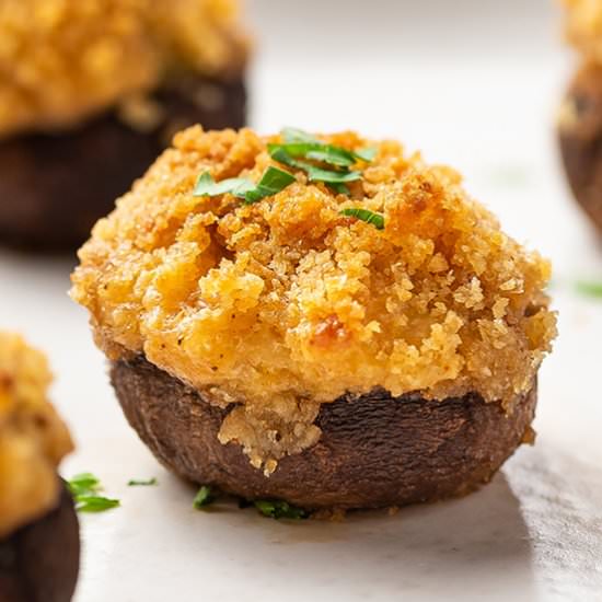 Crab Stuffed Mushrooms