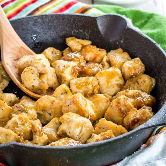 Honey Mustard Chicken Bites