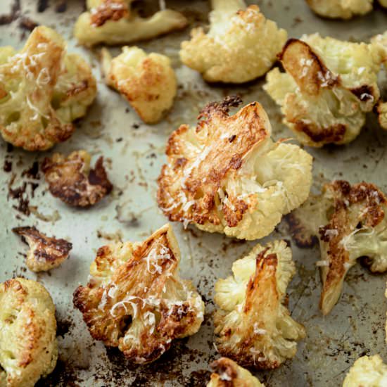 Parmesan Roasted Cauliflower