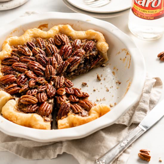 Chocolate Bourbon Pecan Pie