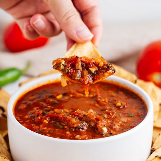 Salsa Ranchera (Roasted Tomato Sals