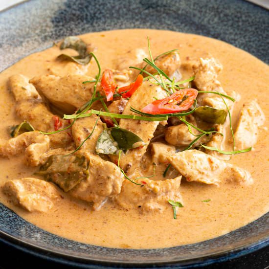 Quick Thai Chicken Panang Curry