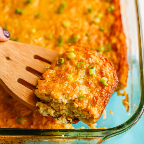 Classic corn pudding