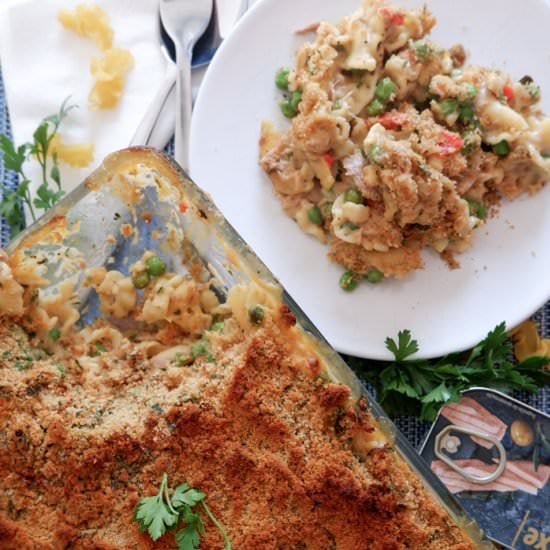 TUNA NOODLE CASSEROLE