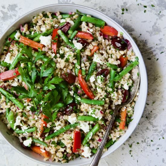Mediterranean Barley Salad