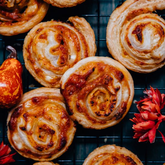 Pumpkin Pinwheels