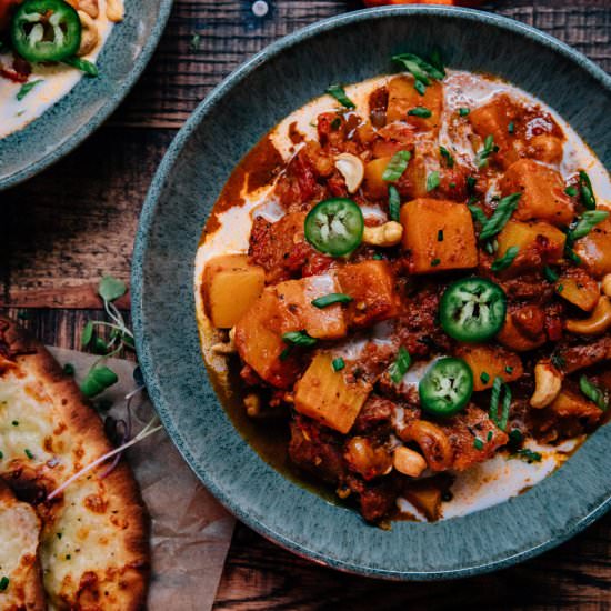 Butternut Squash Cashew Korma
