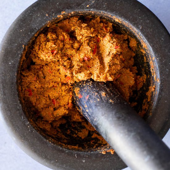 Authentic Thai Panang Curry Paste
