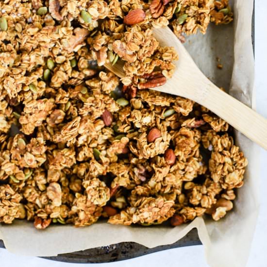 Healthy Pumpkin Granola