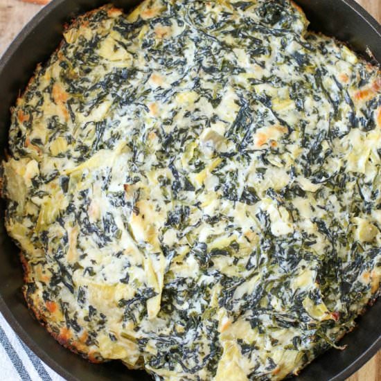 The Best Spinach Artichoke Dip