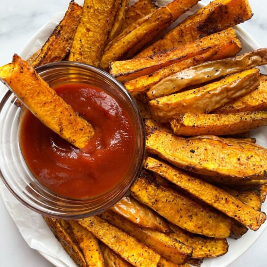 Air Fryer Butternut Squash Fries