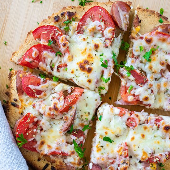 20 Minute Keto Pizza For One