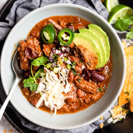 Thick and Chunky Beef Chilli