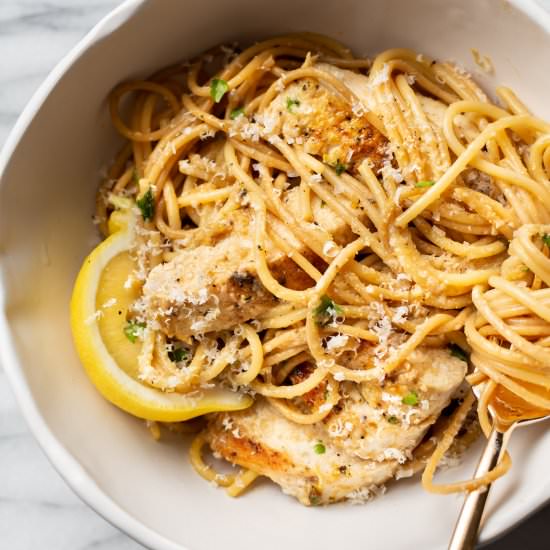 lemon chicken pasta