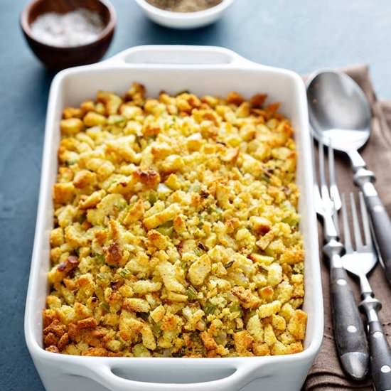 Easy Vegan Stuffing