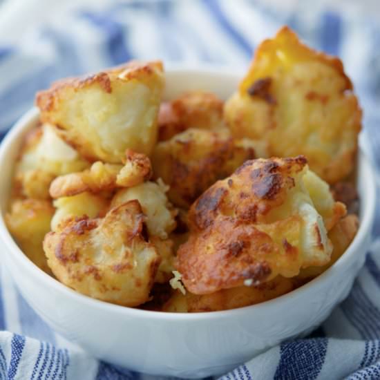 Parmesan Fried Cauliflower