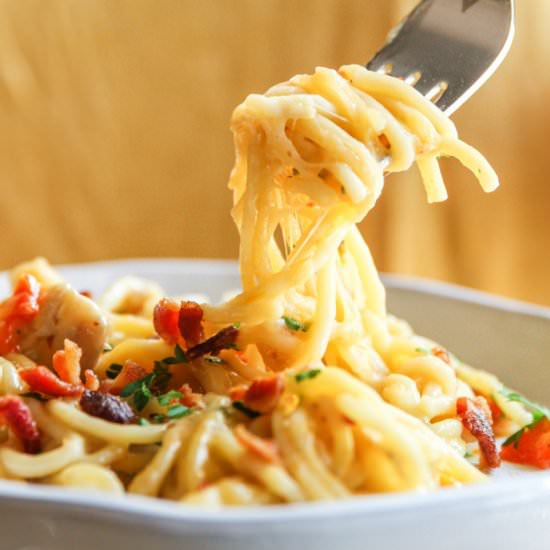 Chicken Spaghetti Casserole