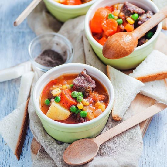 Old Fashioned Vegetable Beef Soup