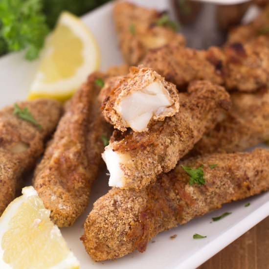 Air Fryer Gluten-Free Fish Sticks