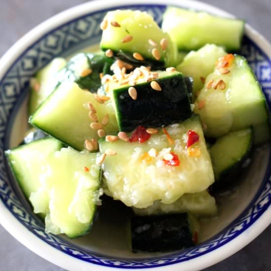 Chinese pickled Cucumbers