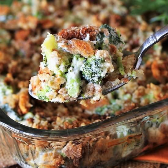 Broccoli & Stuffing Casserole