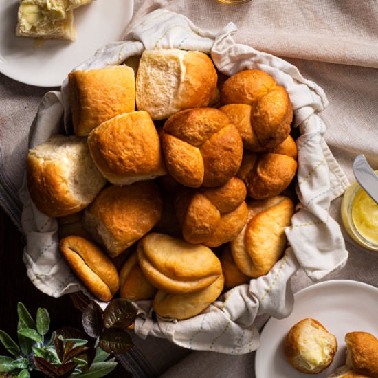 Dinner Rolls Three Ways