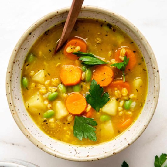 Vegetable Barley Soup